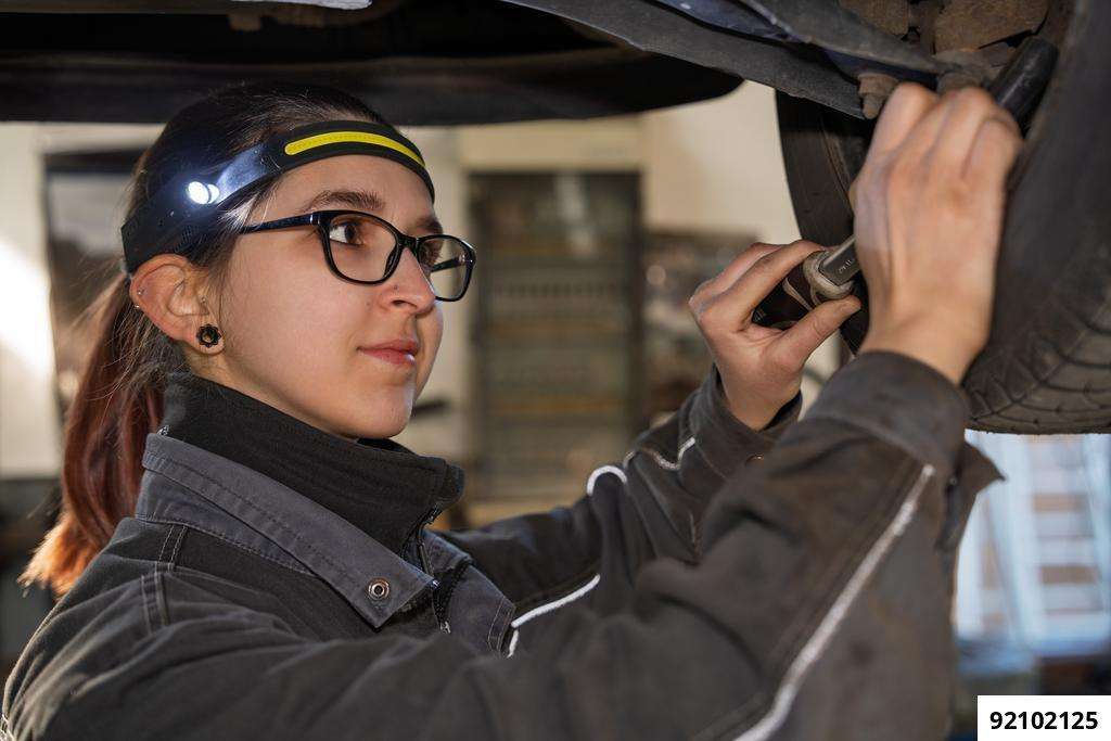 Headlamp 450 Lumen COB LED on/off contactless