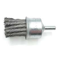 Gezopfte Pinselbürste 30 mm  Schaft 6mm