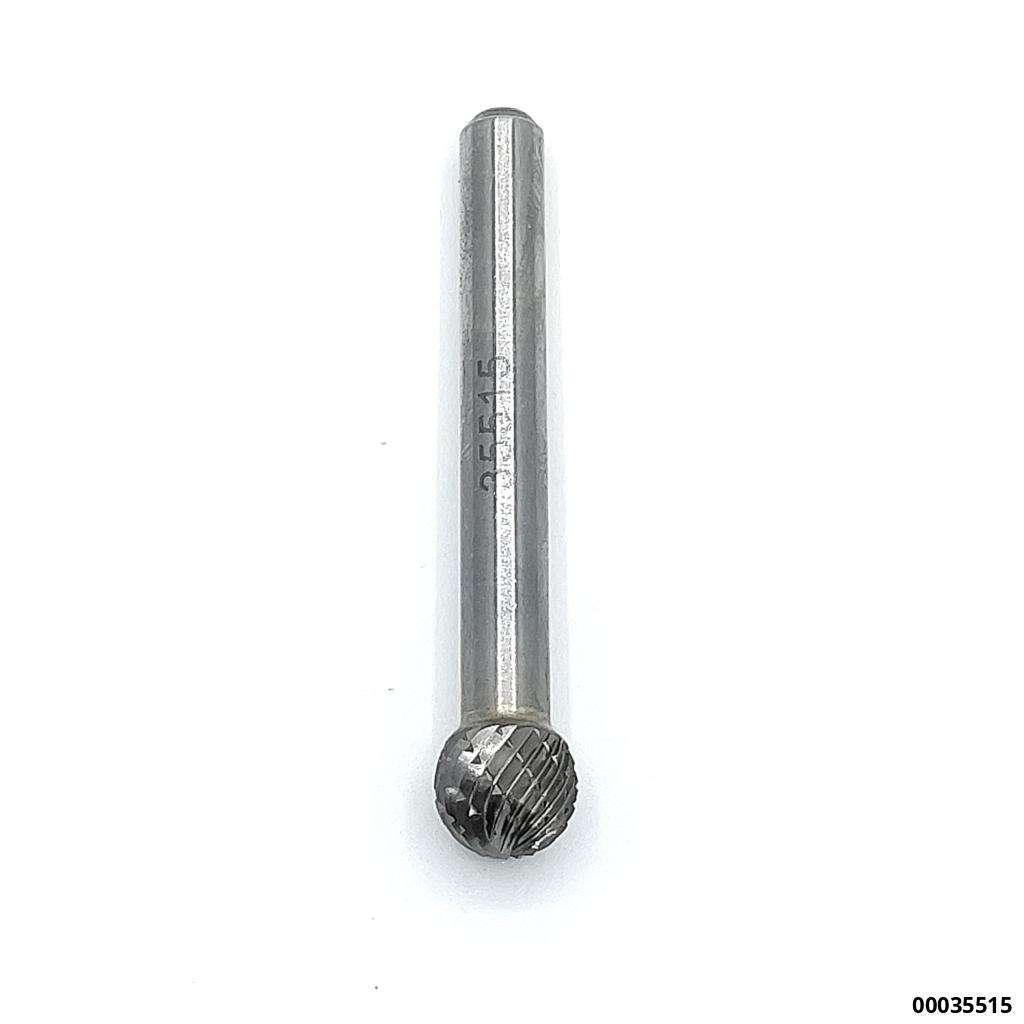 Hartmetall-Rotierfräser, Kugelform, 9,5mm, kreuzverzahnt
