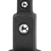 Einsteckadapter  vierkant 1/4" zu Verlängerungsknarre 3/8" Innenvierkant