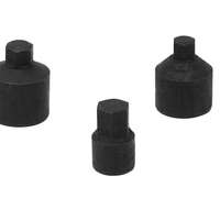 Outils spéciaux étriers de frein Douilles 6 pans courtes, jeu de 3 pcs