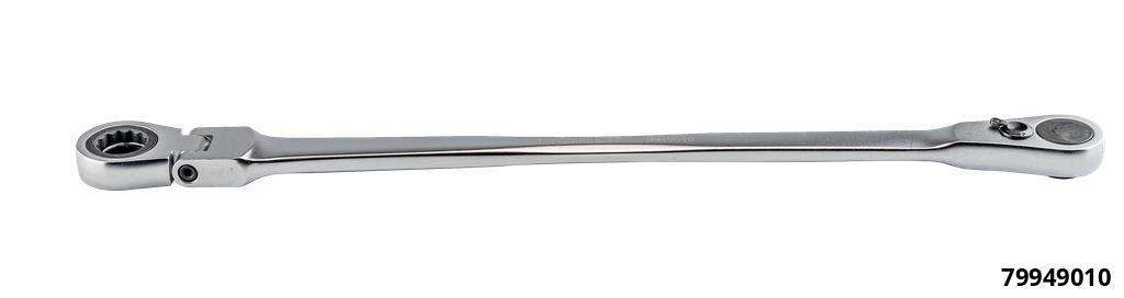 Extra Long Ratchet Wrench, 252 mm, 1/4" Drive, 11 mm Drive