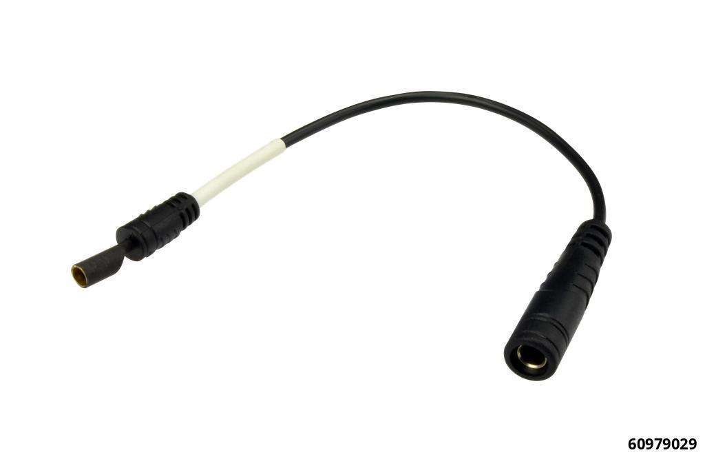 Connecteur de cosse de câble femelle ave cosse de cable ronde noire 3,5 mm