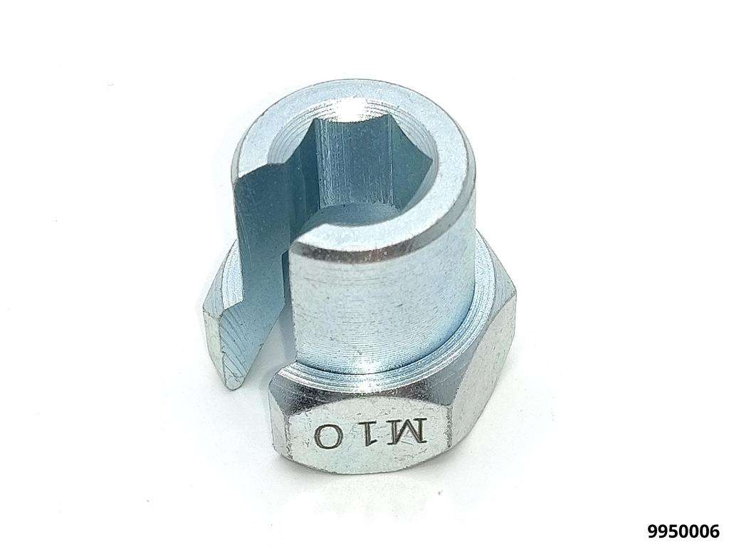 Leitungsschlüssel offen SW 10 lang aus Satz 6051150