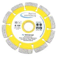 Diamant-Trennscheibe 125x2,4x6,0x22,23mm "fw Universal"
