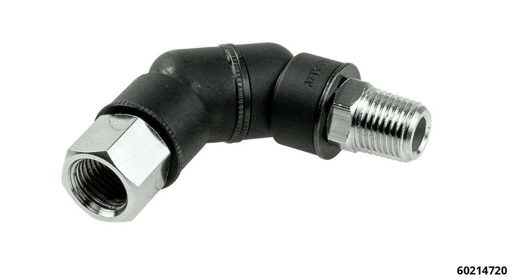 Swivel joint UNI, female 1/4" - male 1/4