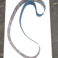 Hochleistungs-Schleifband 75x2000mm K40  "blau"  (für Stahl u. Edelstahl)