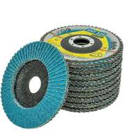 10er-Pack Lamellenschleifteller "Eco-Line"  gekröpft 115mm K40