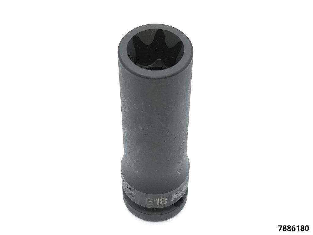 Aussentorx-Einsatz Impact E18 x 1/2" Antr. Länge 80mm