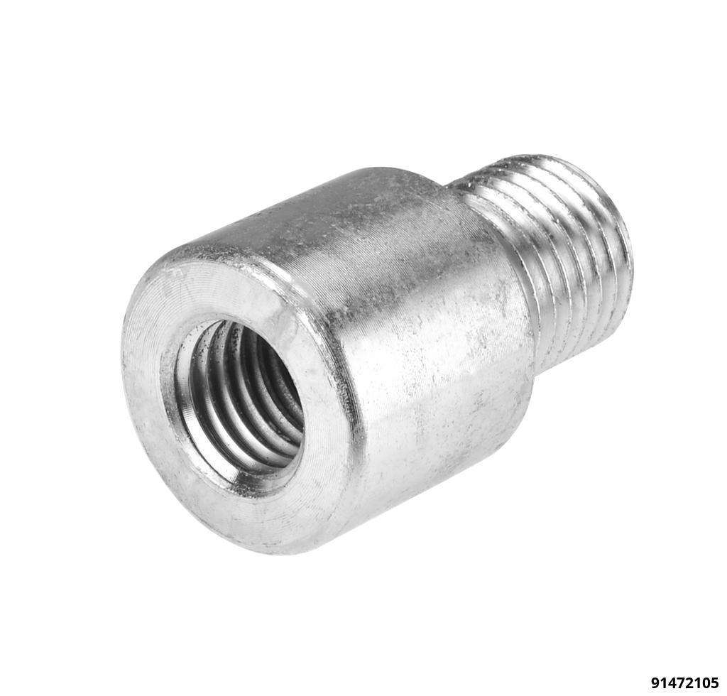 Adapter M18 / M22 for use of M18 threaded spindles in cylinders with internal thread M22