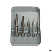 Easy Out Screw Extractor Set 5 pcs M5 - M20 - dual-edged for right-and left