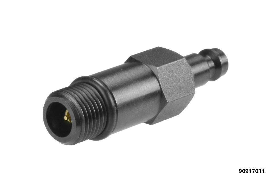 Zündkerzen-Adapter M14x1,25 Länge 50mm starr Kupplung NW 5 und Rückschalgventil