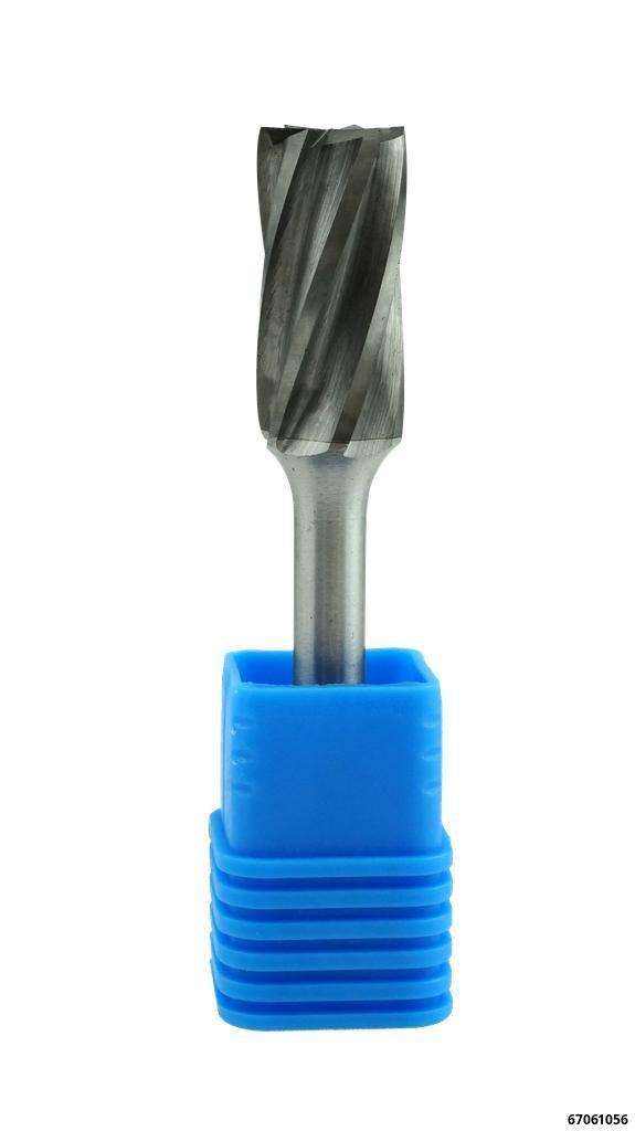 HM-Frässtift Zylinderform 12,0mm Aluzahnung / Schaft: 6mm