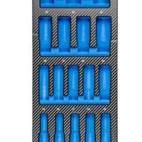Einlage für 79930110 Steckschlüsseleinsätze 1/2" lang, 17-tlg 188x495x32 mm