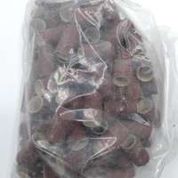 Schleifmanschetten Aluminium-oxyd 15x30mm Korn 80 (VE 100 Stück)