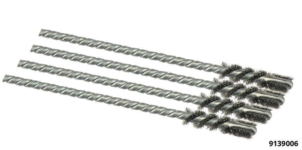 Twisted-Wire Brush Set Ø6 mm (4 pc)