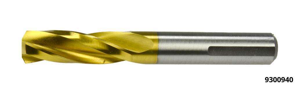 Core Drill (3 Flute) HSSE-Tin Ø13 mm for Thread Repair Kit M10