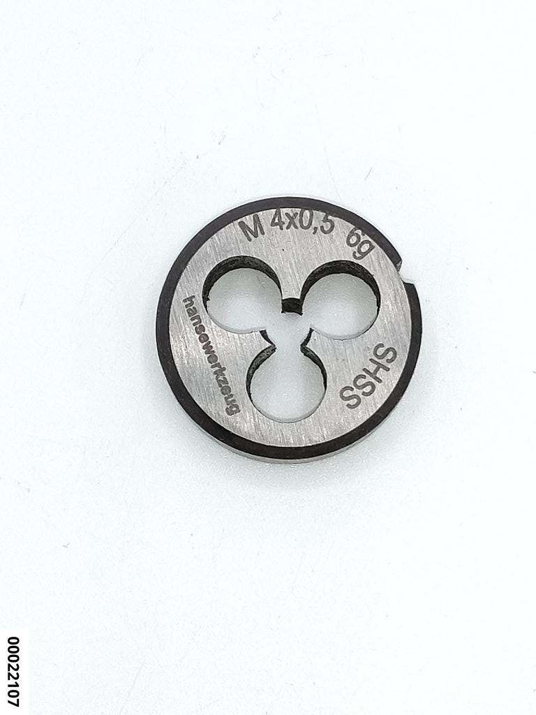 SHSS-Gew.-Schneideisen Typ 987 Metr. Fein DIN 223 M4x0,5