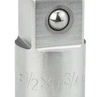 Reduction adapter drive: 1/2", output: 3/4", length: 60 mm