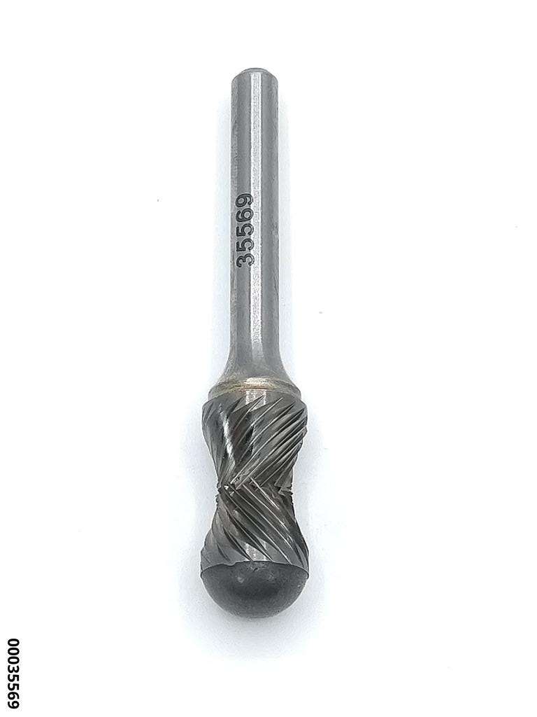 hansewerkzeug Hartmetall-Radius-Rotierfräser, 12,8mm