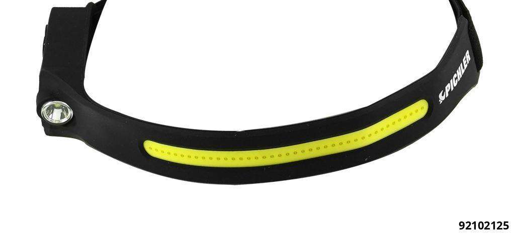 Stirnlampe 450 Lumen COB LED on / off berührungslos