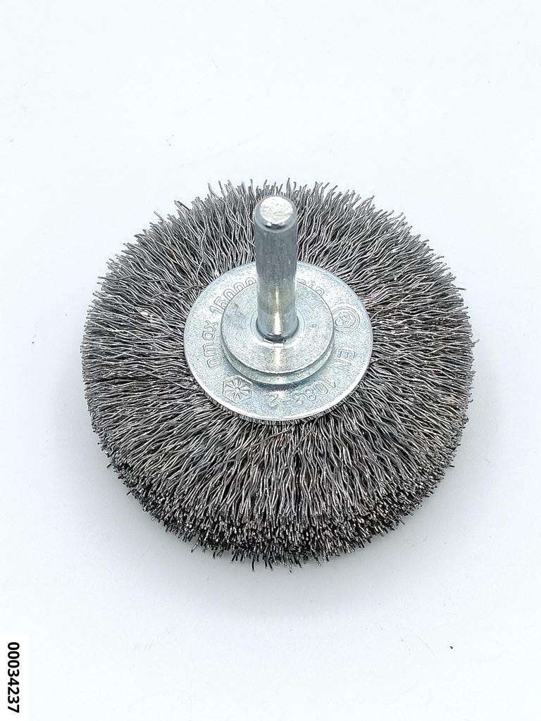 hansewerkzeug Stahldraht- Schaftrundbürste 60mm Breite 18 mm