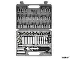 Quality socket set 3/8" 61-pcs.