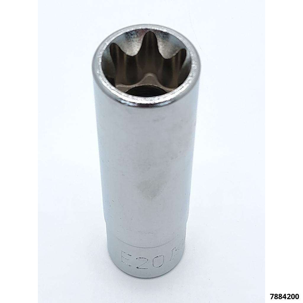 Douille Torx 1/2" E20 x 77