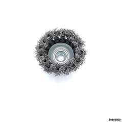 Topfbürste gezopfter Draht Ø 65 mm Aufnahme-Ø 14,0 x 2,0 [mm]