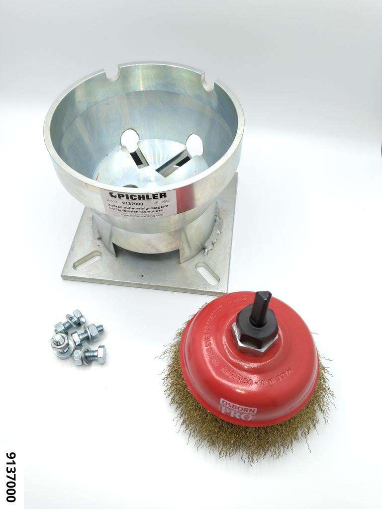 Appareil de nettoyage pour gougons de roue M12 et 14 sans support de