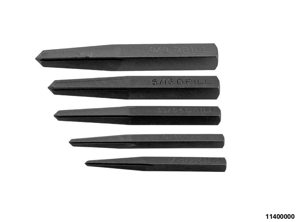 Screw extractor set, 5 pcs., Lift U, M6 - M18