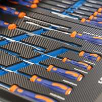 Tool Cabinet P36s, Color: BLACK, incl. tool assortment 558 pcs. "Expert"