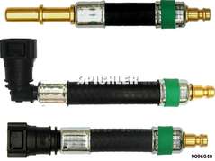 Adapter Set 3 pcs. Ø9.89 (Green) Straight, 90° & Plug