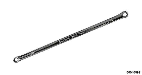 hansewerkzeug Torx-Ringschlüssel E8 x E10 extra lang 230 mm