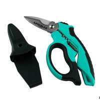 Industrial universal scissors type 1 with crimping and stripping function & Micro-serratedcutting edge