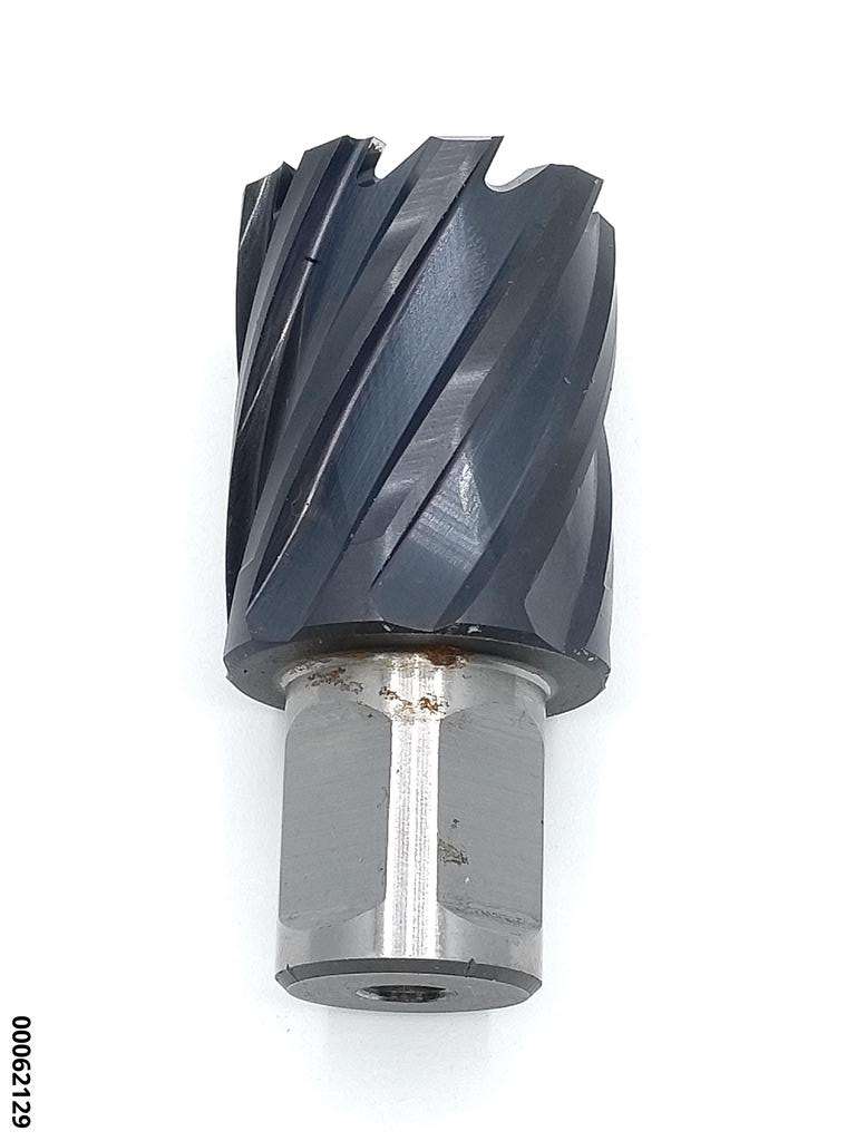 hansewerkzeug HSS Kernbohrer mit Weldonsch. 29,0 mm TiAlN-Besch. 30mm Schnitt-Tiefe