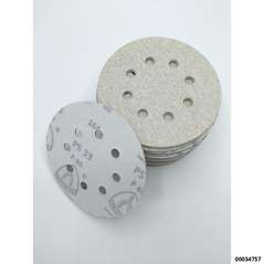 Schleifpapier  kletthaftend 125mm, Korn 60  Lochform: GLS5 (VE 50 Stück)