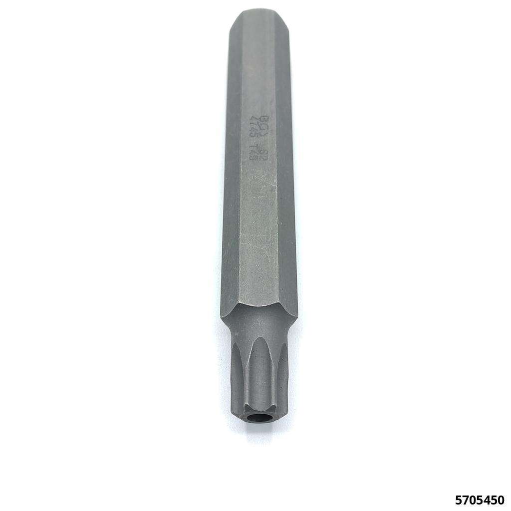 Embout Torx avec perçage réception 10 mm TXB 45 x 75