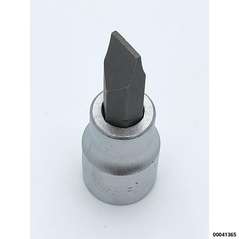 Steckschlüssel 3/8" Flachschlitz SW8 Länge: 22/48mm