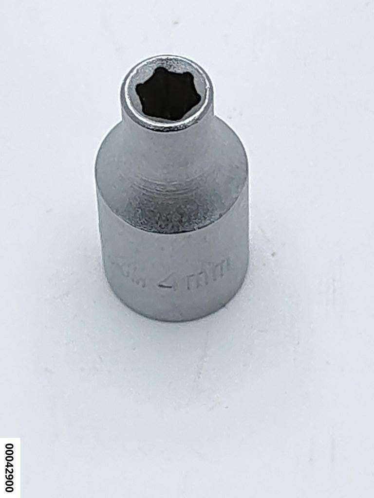 Steckschlüssel 1/4" SW4