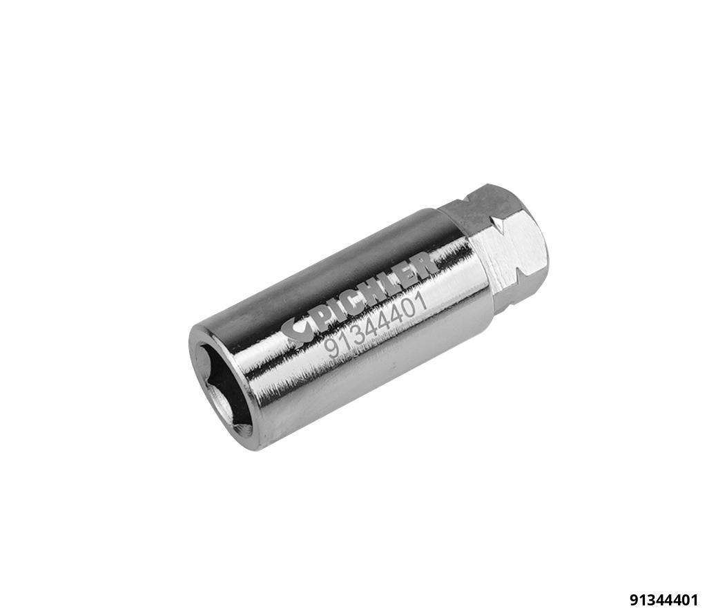 Bremsentlüfter-Stecknuss SW 11 6-kant - Sonderlänge 45 mm VAG