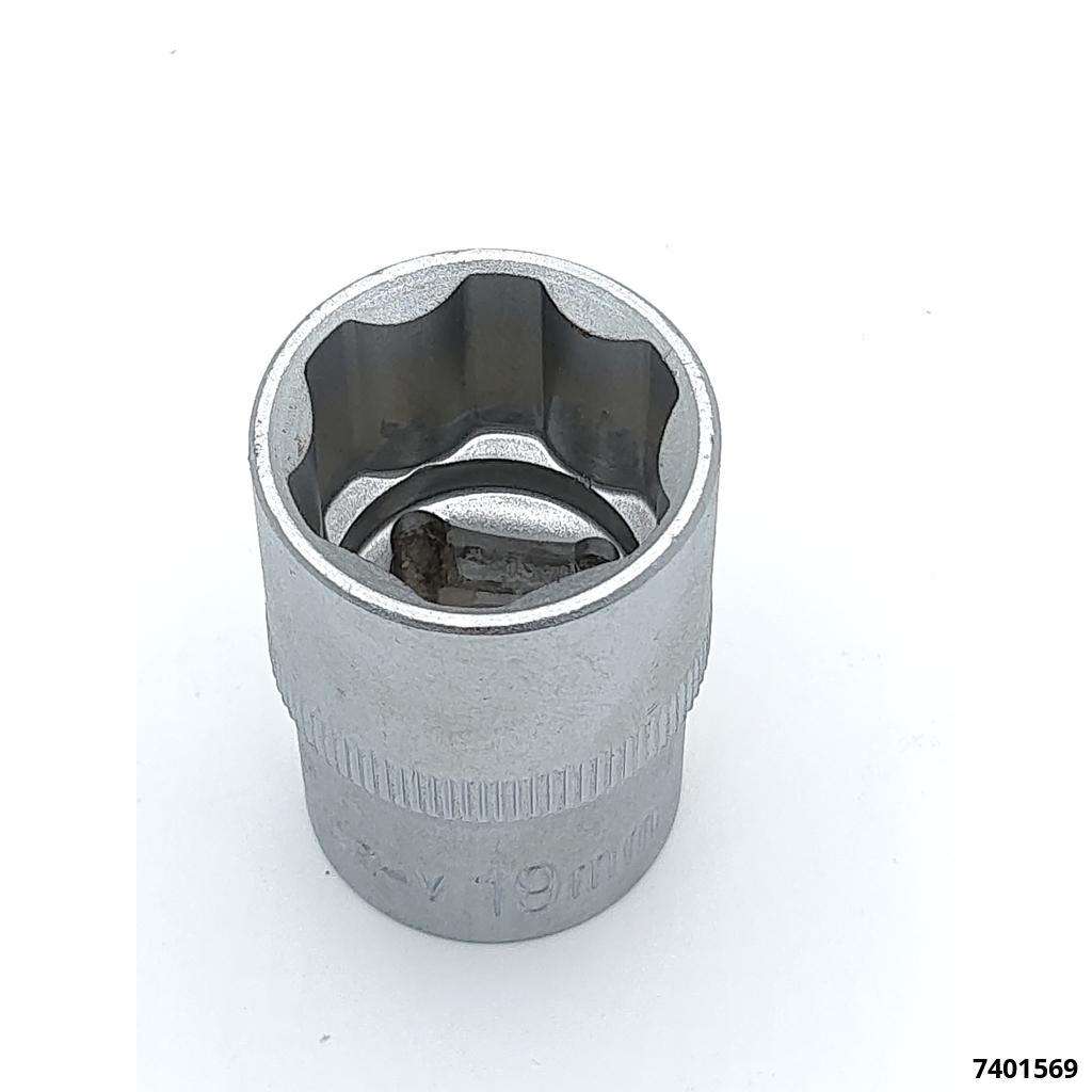 Stecknuss "Superlock" 1/2" 19 mm