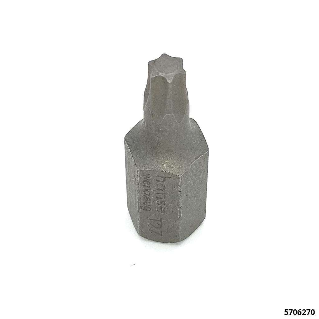 Embout Torx sans perçage entrainement 10mm TX 27 x 30