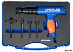 Hochimpuls-Schlaghammer-Set mit 4 Einsätzen