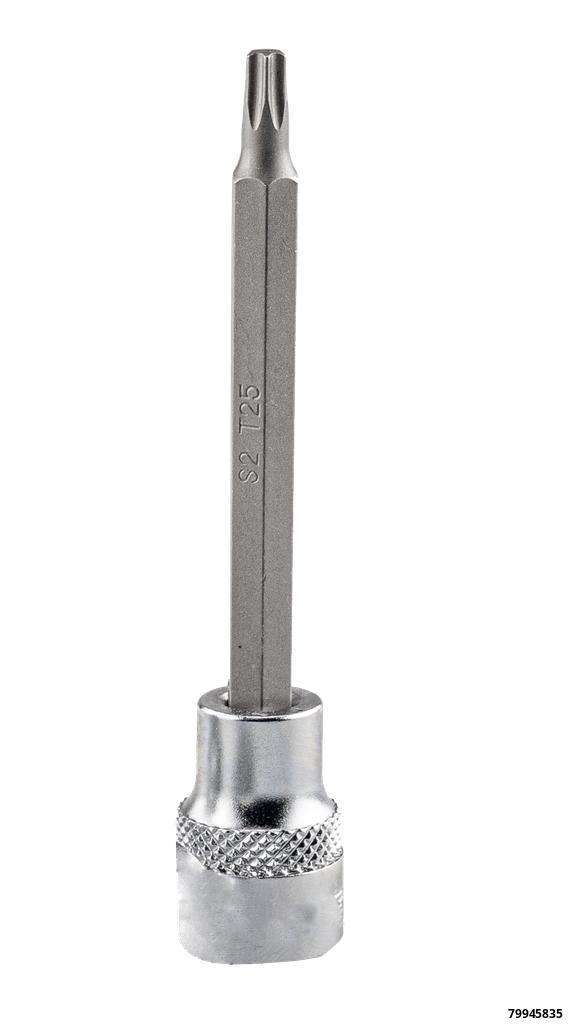 1/2" Socket Bit, Internal Torx, T35, Length 100 mm