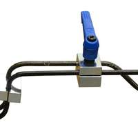 Brake line service set, 14 pcs., incl. flaring tool, bending device, holding clamps and pipe cutter