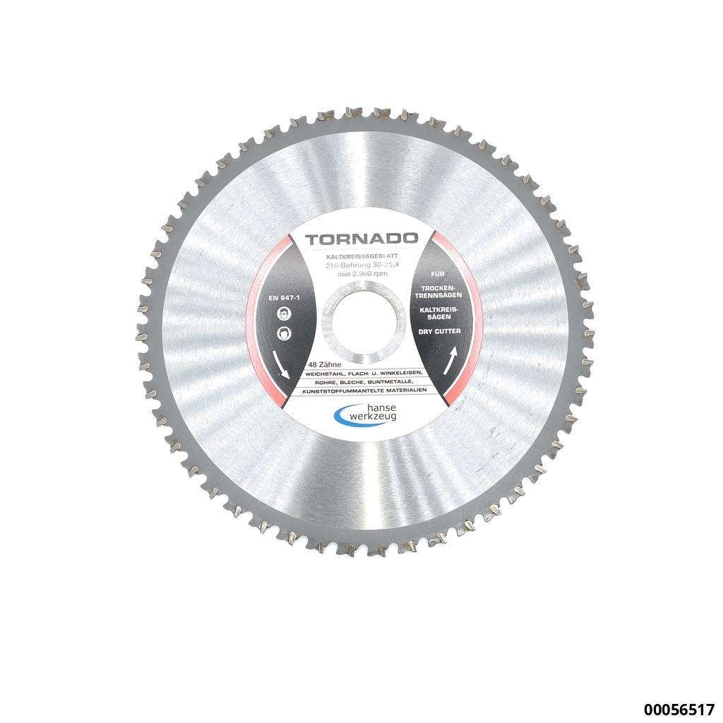 Tornado Kreissägeblatt HM-bestückt 210 x 2,1 x 30/25,4mm  48 Zähne