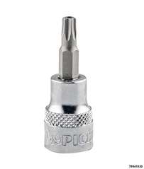 1/4" Socket, Tamper-proof Torx, TXB20, length 37 mm