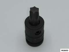 Impact-Torxstecknuss TX 55 Antrieb 1/2" Bit wechselbar