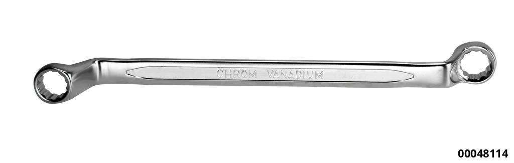 Ringschlüssel, gekröpft SW14x15